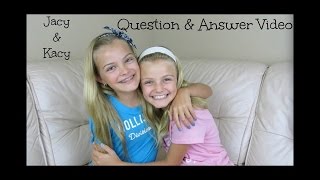 Question and Answer Video  Jacy and Kacy [upl. by Dianna]