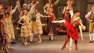 Don Quixote  Act I finale Marianela Nuñez and Carlos Acosta The Royal Ballet [upl. by Kroy]