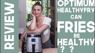 Review Optimum Healthy fry PLUS RECIPE  Eat for Happiness [upl. by Emmeline]