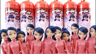 11 Miraculous Ladybug Magic Heroez Water Reveal Marinette Dolls Compilation [upl. by Sucramej]