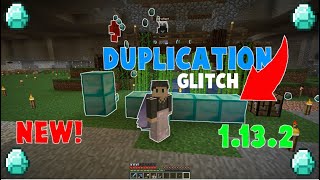 NEW MINECRAFT DUPLICATION GLITCH 1132 UPDATED [upl. by Egroj679]