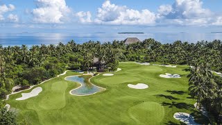 Velaa Golf Academy by Olazabal  Velaa Private Island Maldives [upl. by Ardnikat]