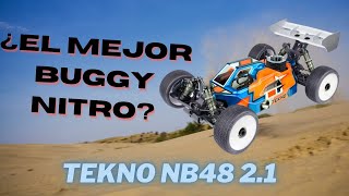 ¿El mejor buggy nitro de competencia  Tekno NB48 21 [upl. by Nodnahs]