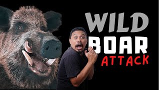 Wild Boar Rage Most Dangerous Encounters Captured [upl. by Ecienaj775]