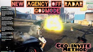 Solo Off Radar Agency God Mode GTA 5 Online 100Working [upl. by Olds]