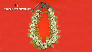 How to Make a Money ROSE Lei for Graduation  TUTORIAL [upl. by Guibert479]