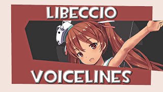 All Libeccio Voicelines Kancolle [upl. by Nirahs]