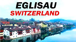 Eglisau Schweiz 4K  Switzerland Tourism  Walk through the city [upl. by Alphonsine]