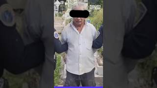 Detienen a hombre por profanar una tumba en el panteón de San José en IztacalcoCDMX  Shorts  Zea [upl. by Irep]