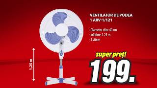 Ventilator de podea Arctic  199 lei [upl. by Nordine]