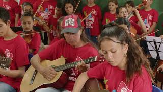 ORQUESTRA POPULAR CAMPONESA DO MST COMEMORA 160 ANOS DA PRIMEIRA INTERNACIONAL [upl. by Aretak]