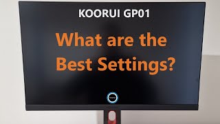 KOORUI GP01 Best Settings [upl. by Ylatan]