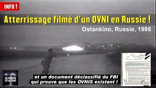 ★ Preuves de latterrissage filmé dun OVNI à Ostankino en Russie [upl. by Aiak601]