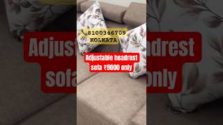 Adjustable headrest Sofa design for 2024 ₹8000 only per seater shorts [upl. by Yared]