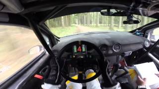 INSANE Rally Race Driver POV  Flat out Inbetween trees [upl. by Bartholemy589]