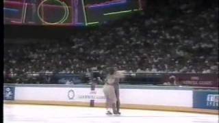 Klimova amp Ponomarenko URS  1990 Goodwill Games Ice Dancing Free Dance [upl. by Gladis664]