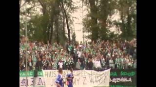 Derby Radomia 2011 RADOMIAK  BROŃ pojedynek KIBICÓW [upl. by Htelimay]