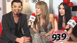 Entrevista con Belanova en el Concierto de Mexico que Exitos 939 te llevo [upl. by Netnerb]