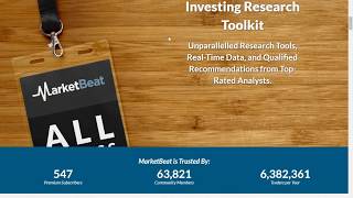 MarketBeat All Access Walkthrough [upl. by Willa]