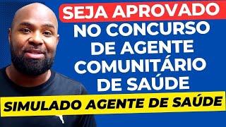 Simulado Agente Comunitário de Saúde 2023  Concurso Agente de Saúde [upl. by Seften]