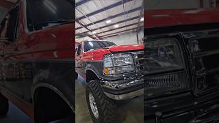 Clean F350 in the shop for some new SampB Body Mounts obsssolutions [upl. by Scandura593]