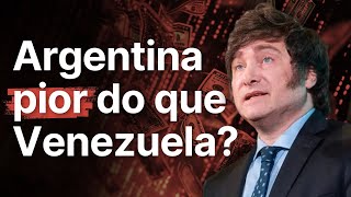 Choque de MILEI na ECONOMIA é amargo mas vai SALVAR o país [upl. by Elleryt845]