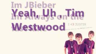 Justin Bieber Rap Lyrics on Screen [upl. by Ev259]