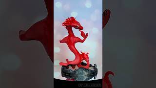 Dragon of the Fire Element  Four Elemental Dragons  Fantasy Sculpture  Review  by SilentKimiya [upl. by Nally]