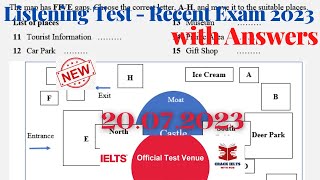 IELTS Listening Actual Test 2023 with Answers  20072023 [upl. by Nodnas]