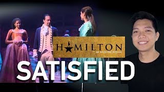 Satisfied A Hamilton Part Only  Karaoke  Hamilton [upl. by Dine]