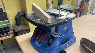 Honest review of oscillating spindle and belt sander [upl. by Leitnahs]