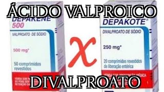 Acido Valproico X Divalproato de sódio [upl. by Sloan11]