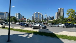 Grozny Chechnya  Грозный  Walking Tour  Driving Tour  PART 3 [upl. by Zoltai]