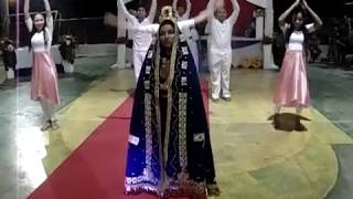 Coreografia em homenagem a Nossa Senhora Aparecida [upl. by Kcirdled301]