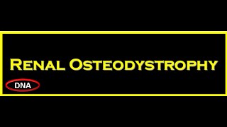 Renal Osteodystrophy [upl. by Telimay46]