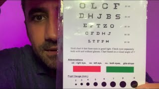 ASMR Evening Eye Exam roleplay [upl. by Imat]