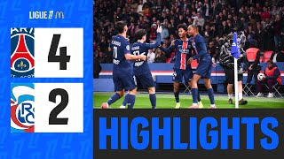 Le PSG SIMPOSE contre Strasbourg  8ème journée  Ligue 1 McDonalds 2425 [upl. by Almeda]