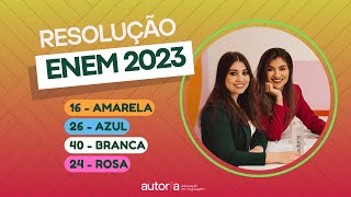 Enem 2023  Autoria Linguagem  Questão 16  Linguagens prova amarela [upl. by Abigail612]