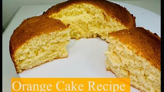 Orange Cake Recipe easy moist cake recipe 8minutes orangecakerecipe orangecake cake trending [upl. by Yboj]