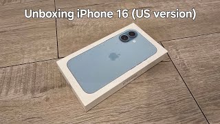 Unboxing iPhone 16 US version  Indonesia [upl. by Sudderth]