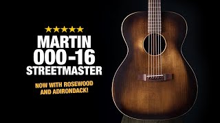 Martin 00016 Streetmaster with Rosewood amp Adirondack [upl. by Lammond]