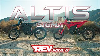 Altis Sigma The 98Volt Electric Dirt Bike That Changed the Game [upl. by Burnard681]