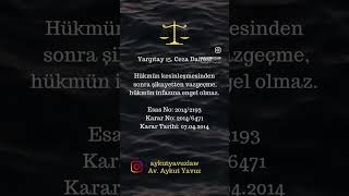 YARGITAY KARARI Hukuk hukukfakültesi hukukdersleri [upl. by Tigirb]