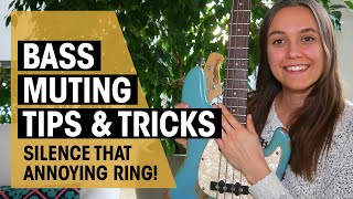 Bass Muting Tips amp Tricks  Julia Hofer  Thomann [upl. by Yrtnej]