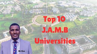 Top 10 JAMB Universities Revealed  MustKnow Admission Secrets for this Year [upl. by Aleekat]