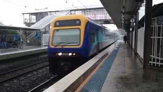 Ex ArmidaleMoree Xplorer passing Meadowbank Station [upl. by Shena158]