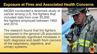 Organohalogen Flame Retardants OFRs Fire Service Exposures and Concerns [upl. by Aisirtap]