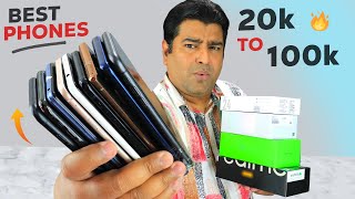 Best Paisa Wasool Phones 20k To 100k 🔥 Box Packed amp Kit Phones  My Top Choices 🔥 [upl. by Trillby684]