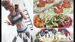 Matdagbok 🥑 What I Eat In A Day VEGAN [upl. by Magee695]