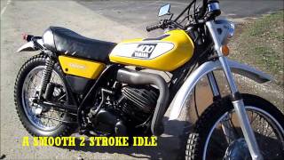 1975 Yamaha DT400 [upl. by Idnerb]